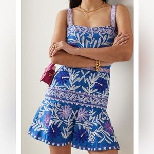 Alexis Venise Embroidered Woven Mini Dress